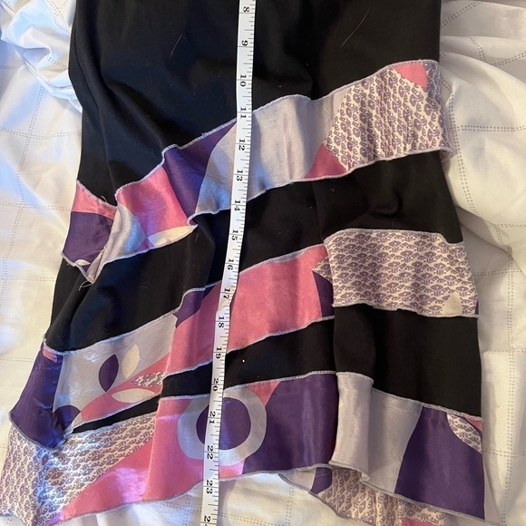 Lulita tunic/mini dress, all cotton, darling close fitting summer asymmetrical. - Picture 8 of 8